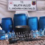 Jandarma Hekimhan’da Kaçak Alkol ve Malzemelerine El Koydu