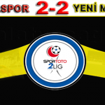 Bayrampaşaspor 2-2 Yeni Malatyaspor (Maç Sonu)