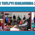 Öğrenciler Tatlı’yı Makamında Ziyaret Etti