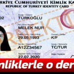 Yeni kimliklerle o dert bitiyor