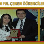 TEOG SINAVINDAN FUL ÇEKEN ÖĞRENCİLERE ÖDÜL VERİLDİ