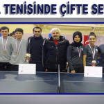 Masa Tenisinde Çifte Sevinci