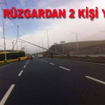 Malatya’da Şiddetli Rüzgardan 2 Kişi Yaralandı