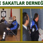 Polislerden Huzurevi ve Sakatlar Derneği’ne Ziyaret