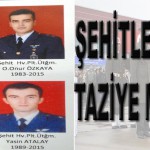 Şehitlerimiz İçin Taziye Mesajı