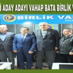 Malatya Milletvekili Aday Adayı Vahap Bata Birlik Vakfını Ziyaret Etti