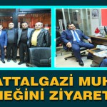 Vahap Bata Battalgazi Muhtarlar Derneğini Ziyaret etti