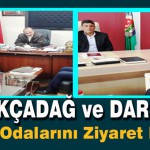 Akın,Ziraat Odalarını Ziyaret Etti