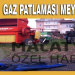 Malatya’da Gaz Patlaması Meydana Geldi..