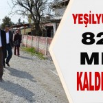Yeşilyurt Belediyesi 82 Bin Metre Kaldırım Yapacak