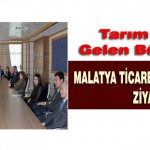 Büyükelçiler Malatya Ticaret ve Sanayi Odası’nı Ziyaret Etti