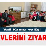 Vali Kamçı Çifti Sevgi Evlerini Ziyaret Etti