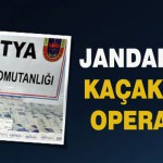 Jandarma’dan Kaçak Sigara Operasyonu