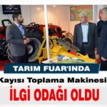 Tarım Fuar’ında Kayısı Toplama Makinesi İlgi Odağı Oldu