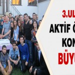 3.Uluslararası Aktif  Öğrenciler Kongresine Büyük Destek