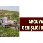 Arguvan Yolu’nun Genişliği 8 Metre Olacak