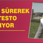 Bisiklet Sürerek Protesto Yapıyor