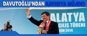 Davutoğlu’ndan Kayısıya Müjde!