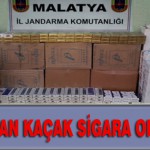 Jandarmadan Kaçak Sigara Operasyonu