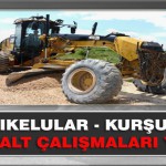 Hacıkelular – Kurşunlu Yolu Asfalt Çalışmaları Yapılıyor