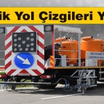 Trafik Yol Çizgileri Yenileniyor