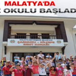 Malatya Büyükşehir Belediyesi Yaz Okulu Başladı