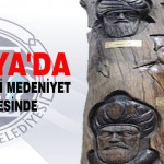 Malatya’da Ecdat Portreleri Medeniyet Ağacı Gövdesinde