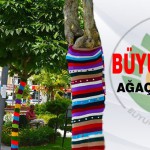 Büyükşehir’de Ağaçları Giydirdi