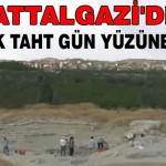 Battalgazi’de 5 bin yıllık taht gün yüzüne çıkarıldı