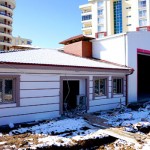 Mobil İtfaiye Merkezi Kaba İnşaatı Tamamlandı