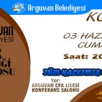 Arguvan Belediyesi THM Korosu Sahne Alıyor