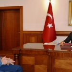 Vali Toprak, Genel Sekreter Yardımcısı Mumcu’yu Kabul Etti