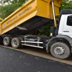 30 Bin Ton Sıcak Asfalt Üretimi Yapıldı