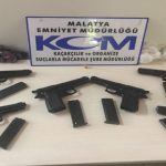 Malatya’da Çok Sayıda Silah Ele Geçirildi
