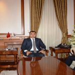 Vali Zorluoğlu, Vali Toprak’ı Makamında Ziyaret Etti