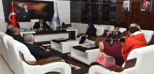 Malatya Otizm Derneği Yönetimi, Başkan Gürkan’ı Ziyaret Etti