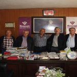 Arapgir’li Ermeni Vatandaşlar Başkan Cömertoğlu’nu Ziyarett Ettiler