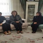 Bayan Kaban, Hac’dan Dönen Şehit Ailelerini Ziyaret Etti