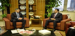 Bakan Tüfenkci, Kazakistan Büyükelçisini Kabul Etti