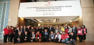 Genel Müdürü Dr. İbrahim 12.Yardım Eğitim Merkezleri Mesul Müdürler Koordinasyon Toplantısını Katıldı