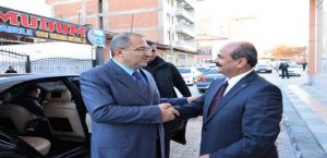 Vali Kaban, Vakıf ve Derneklere İade-İ Ziyarette Bulundu
