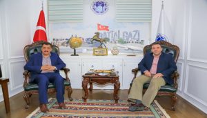 Güvenlik Uzmanı Ağar, Başkan Gürkan İle Biraraya Geldi