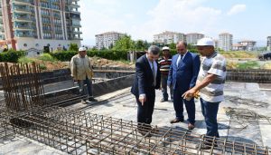 Başkan Çınar, Deprem Eğitim ve Simülasyon Merkezi’inde İncelemelerde Bulundu