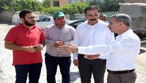 Başkan Çınar, Bostanbaşı ve Çırmıktı’da Devam Eden Çalışmaları İnceledi