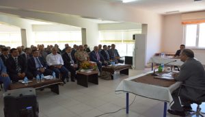 Vali Kaban, Doğanyol Muhtarlarıyla, Kurum Yetkililerini Bir Araya Getirdi