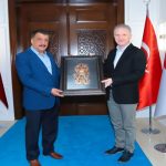 Sivas Valisi Gül, Başkan Gürkan’ı Ziyaret Etti