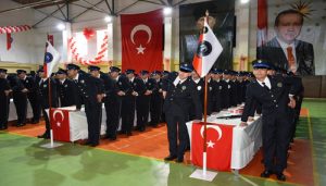 Vali Baruş, Pomem 22.Dönem Mezuniyet Törenine Katıldı