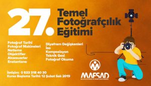 MAFSAD’tan Temel Fotoğraf Eğitimi