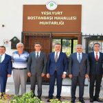 Vali Baruş, Bostanbaşı, Karakavak ve Çilesiz Mahalle Muhtarlarını Ziyaret Etti