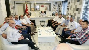 Başkan Kılınç, Mahalle Muhtarlarıyla Bir Araya Geldi